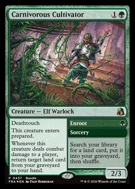 carnivorouscultivator - Reality Fracture MTG spoiler