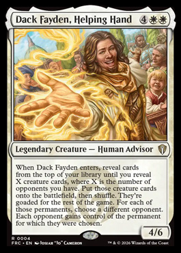 Dack Fayden, Helping Hand - Reality Fracture MTG spoiler