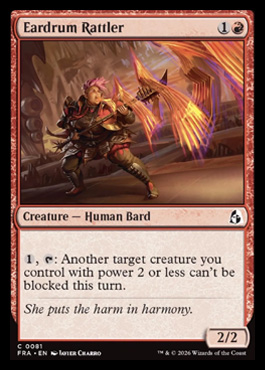 Eardrum Rattler - Reality Fracture MTG spoiler