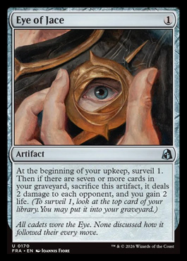 Eye of Jace - Reality Fracture MTG spoiler