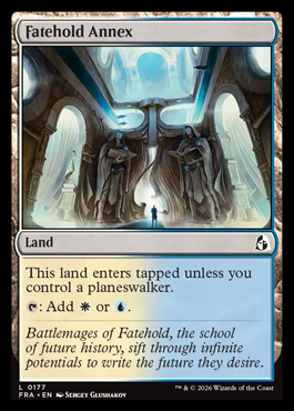 Fatehold Annex - Reality Fracture MTG spoiler
