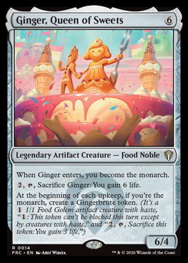 Ginger, Queen of Sweets - Reality Fracture MTG spoiler