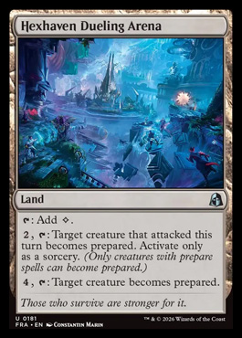 Hexhaven Dueling Arena - Reality Fracture MTG spoiler