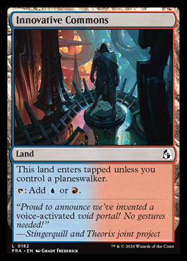 Innovative Commons - Reality Fracture MTG spoiler