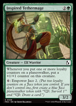 Inspired Tethermage - Reality Fracture MTG spoiler