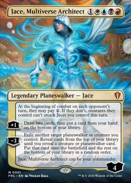Jace, Multiverse Architect - Reality Fracture MTG spoiler