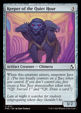 Keeper of the Quiet Hour - Reality Fracture MTG spoiler
