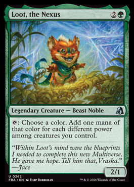 Loot, the Nexus - Reality Fracture MTG spoiler