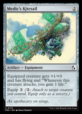 Medic's Kitesail - Reality Fracture MTG spoiler