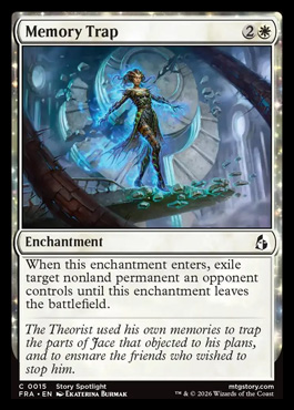 Memory Trap - Reality Fracture MTG spoiler