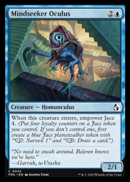 Mindseeker Oculus - Reality Fracture MTG spoiler