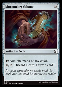 Murmuring Volume - Reality Fracture MTG spoiler