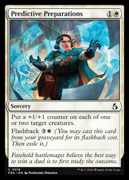 Predictive Preparations - Reality Fracture MTG spoiler