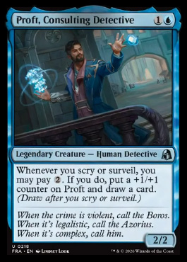 Proft, Consulting Detective - Reality Fracture MTG spoiler