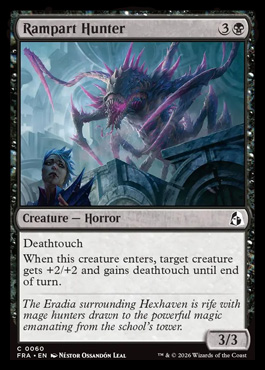 Rampart Hunter - Reality Fracture MTG spoiler