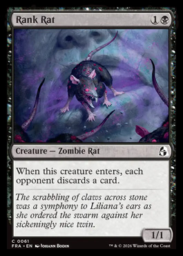Rank Rat - Reality Fracture MTG spoiler