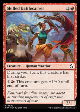 Skilled Battlecarver - Reality Fracture MTG spoiler