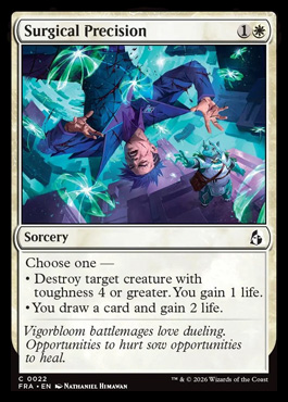 Surgical Precision - Reality Fracture MTG spoiler