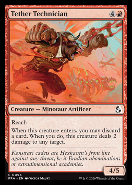 Tether Technician - Reality Fracture MTG spoiler