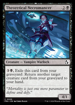 Theoretical Necromancer - Reality Fracture MTG spoiler