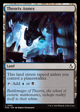 Theorix Annex - Reality Fracture MTG spoiler