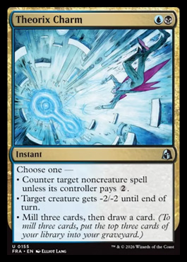 Theorix Charm - Reality Fracture MTG spoiler