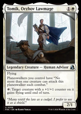 Tomik, Orzhov Lawmage - Reality Fracture MTG spoiler