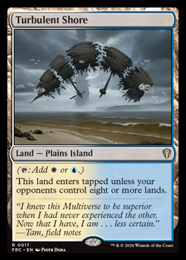 Turbulent Shore - Reality Fracture MTG spoiler