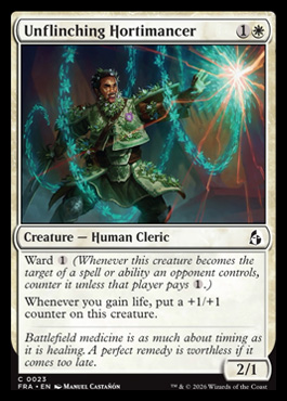 Unflinching Hortimancer - Reality Fracture MTG spoiler