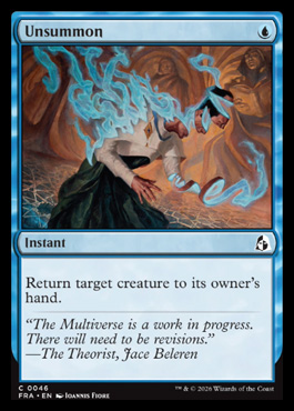 Unsummon - Reality Fracture MTG spoiler