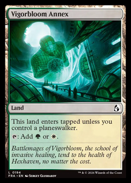 Vigorbloom Annex - Reality Fracture MTG spoiler