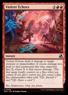 Violent Echoes - Reality Fracture MTG spoiler