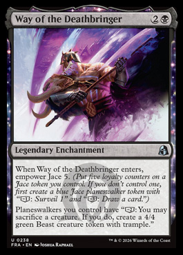 Way of the Deathbringer - Reality Fracture MTG spoiler