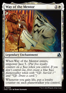 Way of the Mentor - Reality Fracture MTG spoiler
