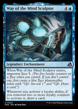 Way of the Mind Sculptor - Reality Fracture MTG spoiler