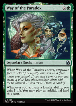 Way of the Paradox - Reality Fracture MTG spoiler