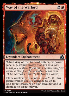 Way of the Warlord - Reality Fracture MTG spoiler
