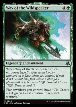 Way of the Wildspeaker - Reality Fracture MTG spoiler