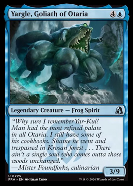 Yargle, Goliath of Otaria - Reality Fracture MTG spoiler