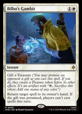 Bilbo's Gambit - The Hobbit MTG spoiler
