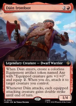 dainironfoot - The Hobbit MTG spoiler