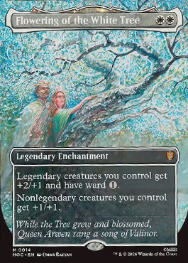Flowering of the White Tree - The Hobbit MTG spoiler