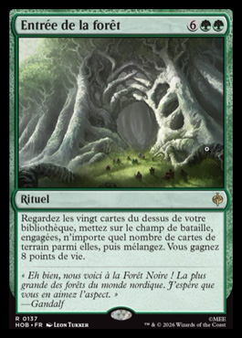 forestentrance - The Hobbit MTG spoiler