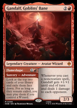 gandalfgoblinsbane - The Hobbit MTG spoiler