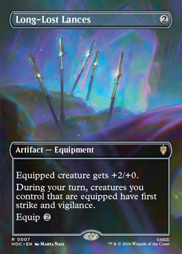 Long-Lost Lances - The Hobbit MTG spoiler