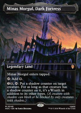 Minas Morgul, Dark Fortress - The Hobbit MTG spoiler