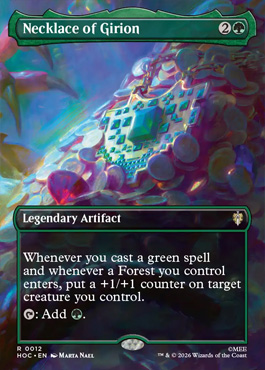 Necklace of Girion - The Hobbit MTG spoiler