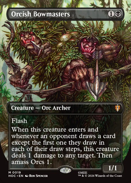 Orcish Bowmasters - The Hobbit MTG spoiler