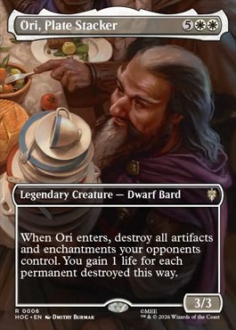 Ori, Plate Stacker - The Hobbit MTG spoiler