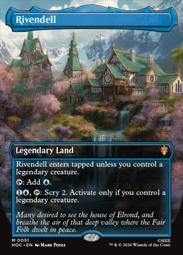 Rivendell - The Hobbit MTG spoiler